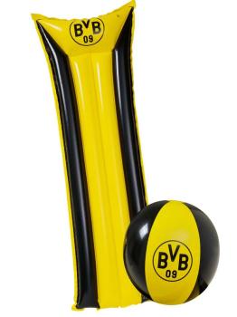 Borussia Dortmund - Luftmatratze + Wasserball als Set
